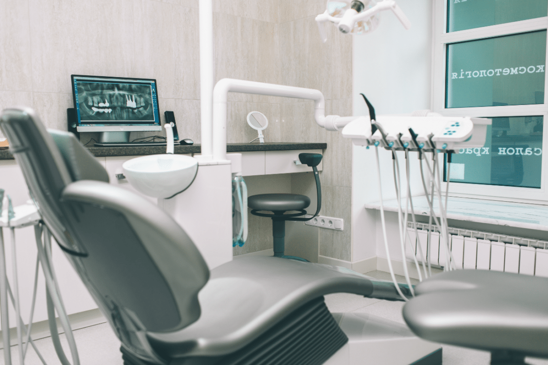 Dental Cabinets in a Dental Office